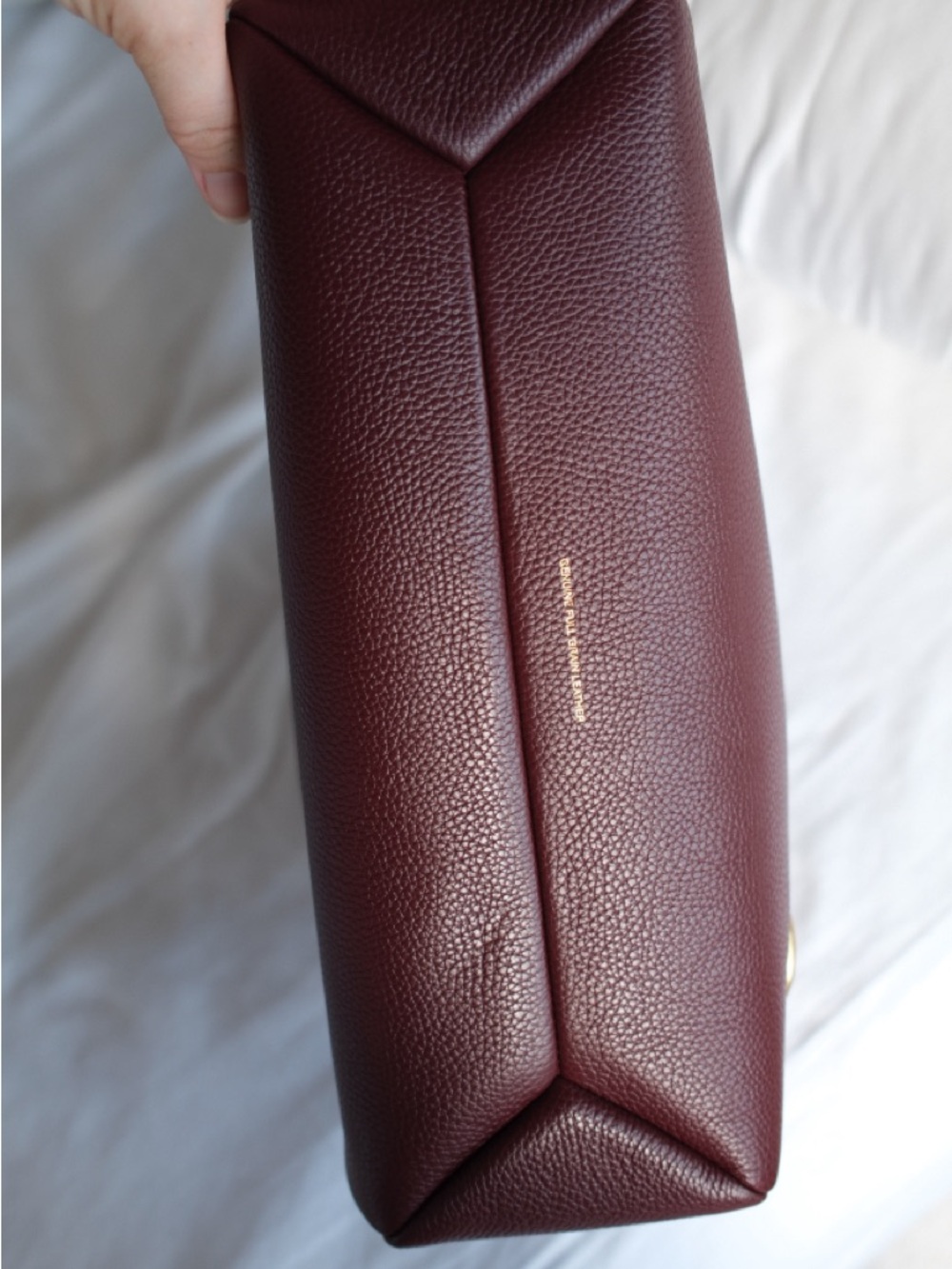 Coach Lola Shoulder Bag - Burgundy Merlot Color - Picture 6 of 9